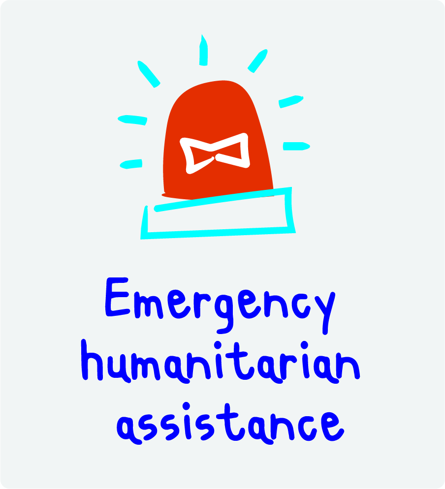 Emergency humanitarian assistance