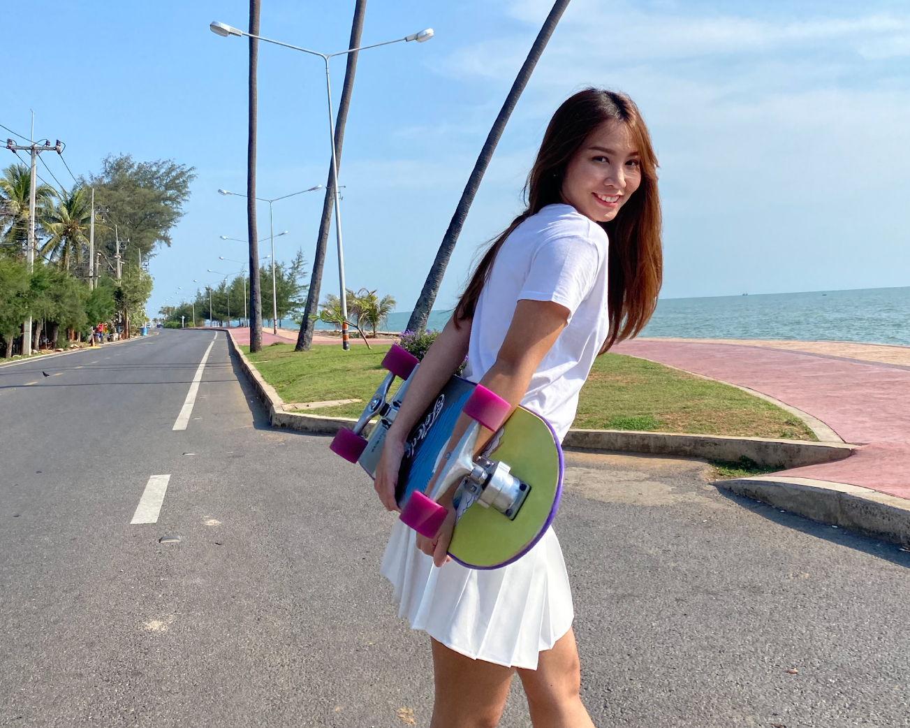 I love to surf as well as serve nutritious food to severely malnourished children around the world.