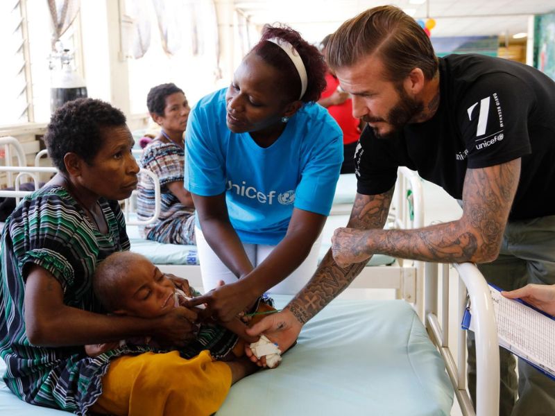 David Beckham UNICEF Goodwill Ambassador