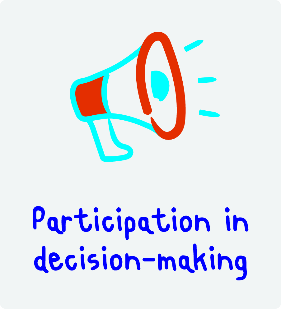 Participation in decision-making
